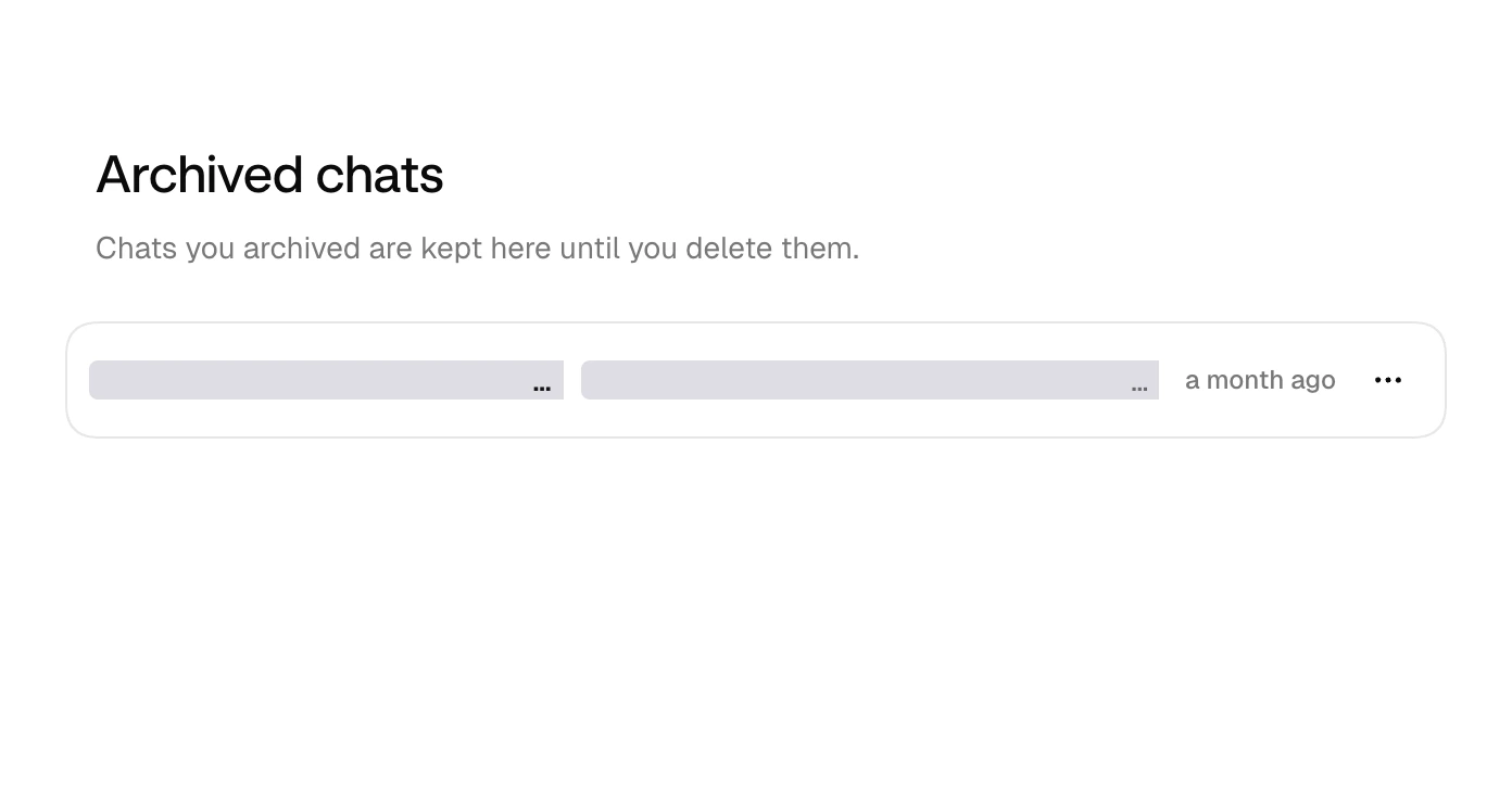 캡처: Settings › Archived chats